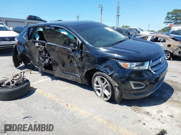 ✅ 2017 Ford Edge Titanium • VIN: 2FMPK3K97HBB11690 • Lot: 45131885. Listed on IAAI with 122,529 mi. Free auction sales archive from the USA and detailed vehicle history report at DreamBid. Image 1.