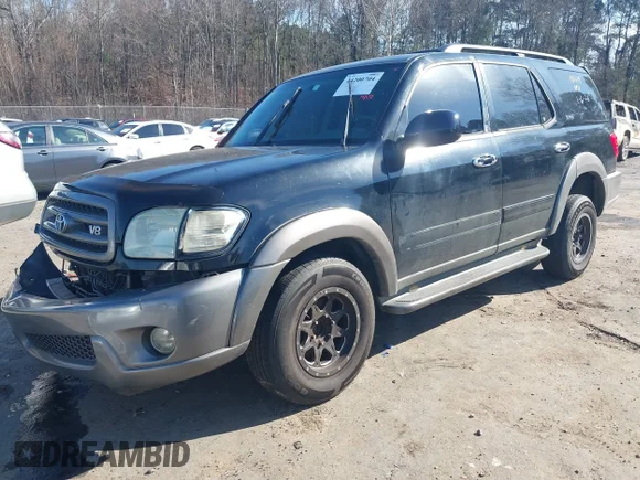 ✅ 2004 Toyota Sequoia SR5 • VIN: 5TDZT34A54S220904 • Lot: 44200704. Wystawiony na IAAI z przebiegiem 217 268 mil. Bezpłatny archiwum sprzedaży aukcyjnych z USA i szczegółowy raport historii pojazdu na DreamBid. Zdjęcie 2.