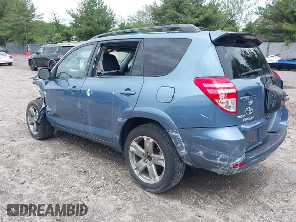 ✅ 2012 Toyota RAV4 Sport • VIN: 2T3RF4DV3CW187284 • Lot: 45202959. Listed on IAAI with 122,850 mi. Free auction sales archive from the USA and detailed vehicle history report at DreamBid. Image 3.