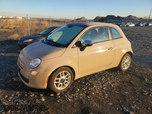 ✅ 2012 FIAT 500 Pop • VIN: 3C3CFFAR3CT203276 • Lot: 47312796. Listed on Copart with 33,242 mi. Free auction sales archive from the USA and detailed vehicle history report at DreamBid. Image 1.