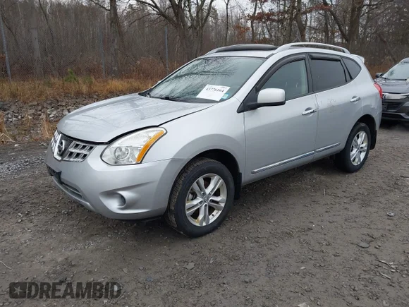 ✅ 2012 Nissan Rogue SL • VIN: JN8AS5MV2CW711335 • Lot: 43776164. Listed on IAAI with 164,328 mi. Free auction sales archive from the USA and detailed vehicle history report at DreamBid. Image 2.