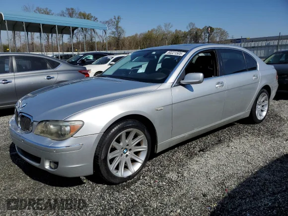 ✅ 2006 BMW 7 Series 750Li • VIN: WBAHN835X6DT59235 • Лот: 50221505. Опубликован ранее на Copart с пробегом 172 187 миль. Бесплатный доступ к архиву аукционных продаж из США и подробный отчёт об истории автомобиля на DreamBid. Изображение 1.