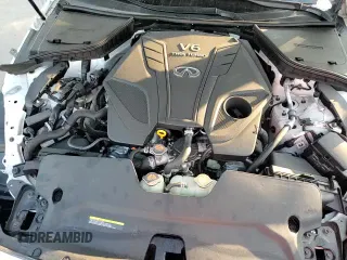 ✅ 2024 Infiniti Q50 Luxe • VIN: JN1EV7BP7RM601988 • Lot: 86079845. Listed on Copart with 7,029 mi. Free auction sales archive from the USA and detailed vehicle history report at DreamBid. Image 13.