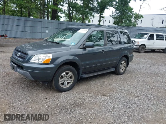 ✅ 2005 Honda Pilot EX-L • VIN: 2HKYF18625H532277 • Lot: 45416851. Wystawiony na IAAI z przebiegiem 187 165 mil. Bezpłatny archiwum sprzedaży aukcyjnych z USA i szczegółowy raport historii pojazdu na DreamBid. Zdjęcie 2.