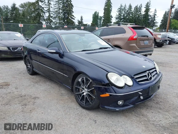 ✅ 2008 Mercedes-Benz CLK 550 • VIN: WDBTJ72H98F244503 • Lot: 45148290. Listed on IAAI with 135,293 mi. Free auction sales archive from the USA and detailed vehicle history report at DreamBid. Image 1.