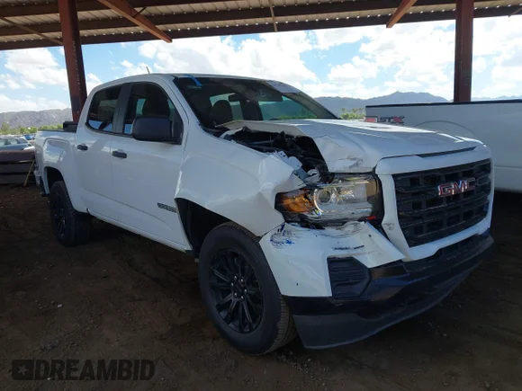 ✅ 2022 GMC Canyon 2WD Elevation Standard • VIN: 1GTG5BEN8N1181513 • Lot: 43162110. Listed on IAAI with 135,750 mi. Free auction sales archive from the USA and detailed vehicle history report at DreamBid. Image 1.