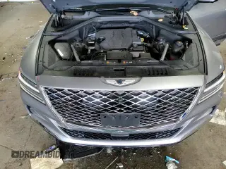 ✅ 2023 Genesis GV80 • VIN: KMUHBDSB0PU143596 • Lot: 64642505. Wystawiony na Copart z przebiegiem 18 569 mil. Bezpłatny archiwum sprzedaży aukcyjnych z USA i szczegółowy raport historii pojazdu na DreamBid. Zdjęcie 14.