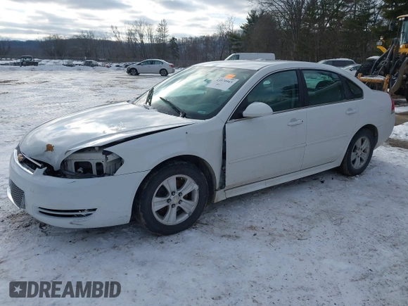 ✅ 2012 Chevrolet Impala LS Fleet • VIN: 2G1WF5E36C1151936 • Lot: 43970965. Wystawiony na IAAI z przebiegiem 148 542 mil. Bezpłatny archiwum sprzedaży aukcyjnych z USA i szczegółowy raport historii pojazdu na DreamBid. Zdjęcie 2.