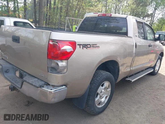 ✅ 2007 Toyota Tundra SR5 • VIN: 5TFBT54167X005656 • Lot: 44883600. Wystawiony na IAAI z przebiegiem 229 289 mil. Bezpłatny archiwum sprzedaży aukcyjnych z USA i szczegółowy raport historii pojazdu na DreamBid. Zdjęcie 4.