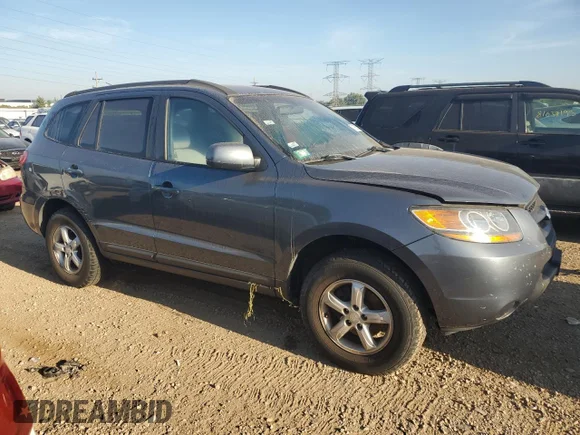 ✅ 2008 Hyundai Santa Fe GLS • VIN: 5NMSG13D08H216032 • Lot: 71896235. Listed on Copart with 203,994 mi. Free auction sales archive from the USA and detailed vehicle history report at DreamBid. Image 4.