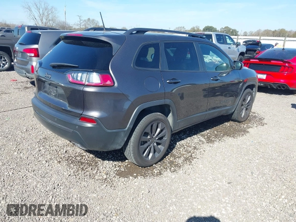 ✅ 2021 Jeep Cherokee Latitude Lux • VIN: 1C4PJLMX6MD130576 • Lot: 44290962. Wystawiony na IAAI z przebiegiem 52 216 mil. Bezpłatny archiwum sprzedaży aukcyjnych z USA i szczegółowy raport historii pojazdu na DreamBid. Zdjęcie 4.