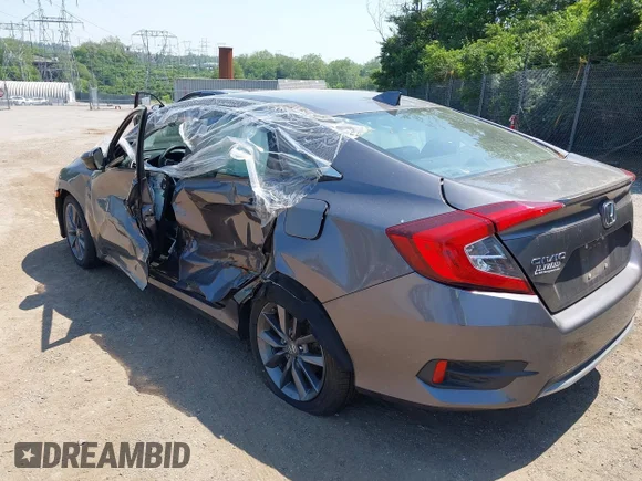 ✅ 2019 Honda Civic EX • VIN: 19XFC1F31KE202266 • Lot: 45156073. Wystawiony na IAAI z przebiegiem Nie podano. Bezpłatny archiwum sprzedaży aukcyjnych z USA i szczegółowy raport historii pojazdu na DreamBid. Zdjęcie 3.