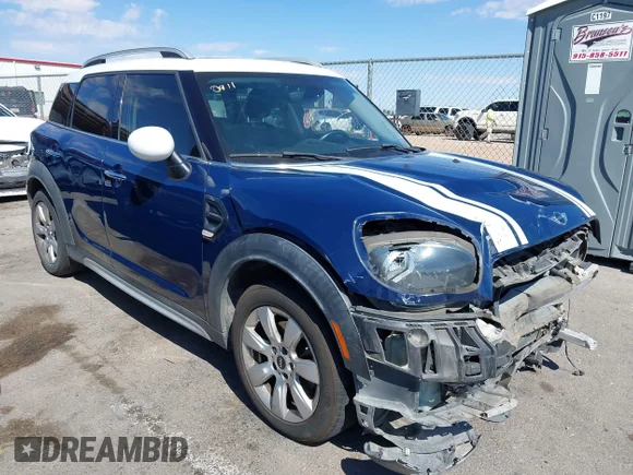 ✅ 2017 MINI Countryman Cooper • VIN: WMZYS7C32H3E06774 • Lot: 43200340. Listed on IAAI with 108,401 mi. Free auction sales archive from the USA and detailed vehicle history report at DreamBid. Image 1.