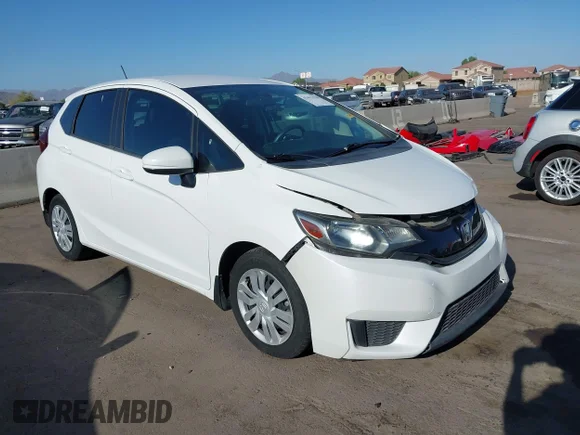 ✅ 2016 Honda Fit LX • VIN: JHMGK5H52GX021583 • Lot: 45411528. Listed on IAAI with 89,061 mi. Free auction sales archive from the USA and detailed vehicle history report at DreamBid. Image 1.