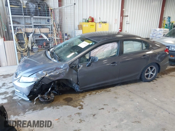 ✅ 2015 Honda Civic SE • VIN: 19XFB2F79FE058984 • Lot: 44245012. Wystawiony na IAAI z przebiegiem 130 185 mil. Bezpłatny archiwum sprzedaży aukcyjnych z USA i szczegółowy raport historii pojazdu na DreamBid. Zdjęcie 2.