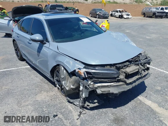 ✅ 2023 Honda Civic Sport Touring • VIN: 19XFL1G85PE008096 • Lot: 42225610. Listed on IAAI with Not provided. Free auction sales archive from the USA and detailed vehicle history report at DreamBid. Image 1.