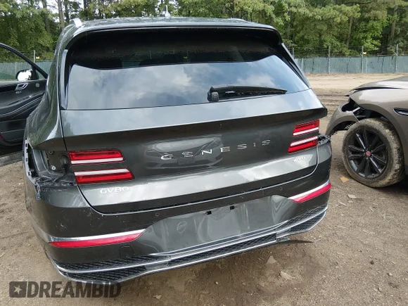 ✅ 2025 Genesis GV80 Standard • VIN: KMUHFESB5SU260397 • Lot: 45599625. Wystawiony na IAAI z przebiegiem 35 857 mil. Bezpłatny archiwum sprzedaży aukcyjnych z USA i szczegółowy raport historii pojazdu na DreamBid. Zdjęcie 6.