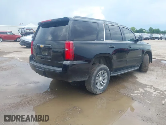 ✅ 2018 Chevrolet Tahoe LT • VIN: 1GNSKBKC0JR338721 • Lot: 45186172. Listed on IAAI with 112,697 mi. Free auction sales archive from the USA and detailed vehicle history report at DreamBid. Image 4.