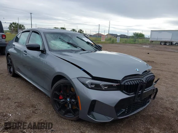 ✅ 2025 BMW 3 Series 330i • VIN: 3MW69CW04S8F18076 • Lot: 44790222. Listed on IAAI with 7,660 mi. Free auction sales archive from the USA and detailed vehicle history report at DreamBid. Image 1.