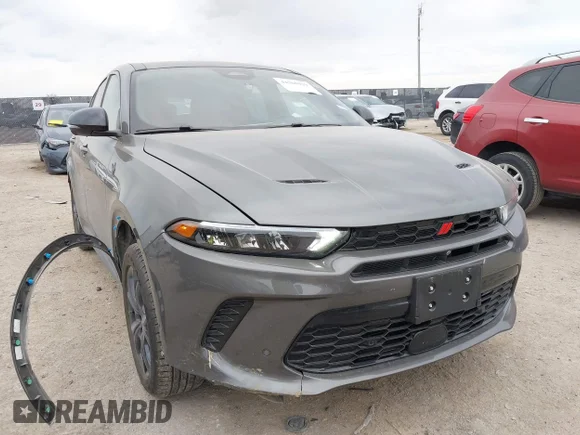✅ 2024 Dodge Hornet R/T Plus • VIN: ZACPDFDW3R3A18883 • Lot: 44360929. Listed on IAAI with 10,670 mi. Free auction sales archive from the USA and detailed vehicle history report at DreamBid. Image 1.