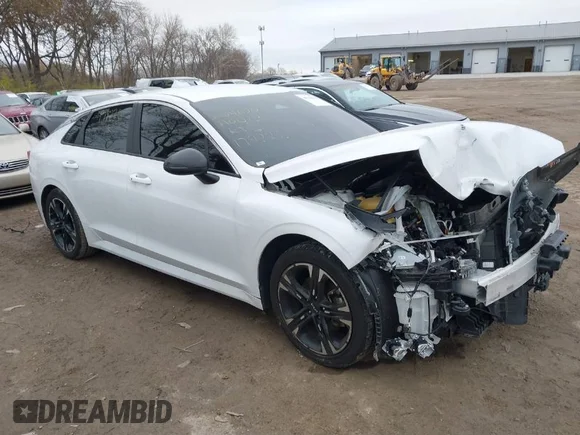 ✅ 2023 Kia K5 GT-Line • VIN: 5XXG64J21PG179226 • Lot: 41029460. Listed on IAAI with 26,045 mi. Free auction sales archive from the USA and detailed vehicle history report at DreamBid. Image 1.