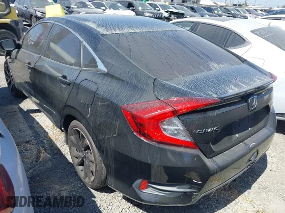 ✅ 2020 Honda Civic Sport • VIN: 2HGFC2F82LH535097 • Лот: 45354754. Опубликован ранее на IAAI с пробегом 136 204 миль. Бесплатный доступ к архиву аукционных продаж из США и подробный отчёт об истории автомобиля на DreamBid. Изображение 3.