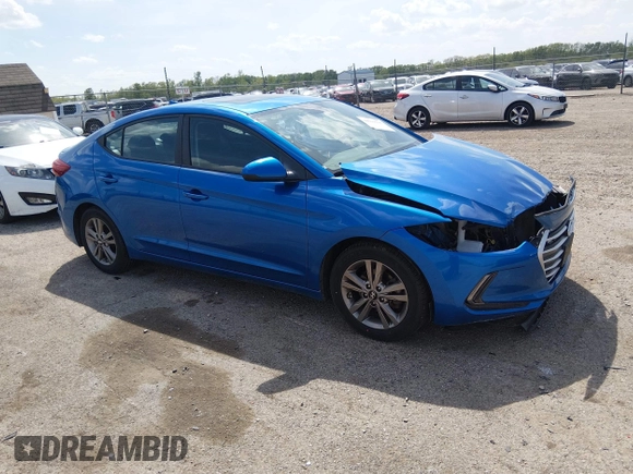 ✅ 2017 Hyundai Elantra SE • VIN: 5NPD84LF8HH170350 • Lot: 44919235. Wystawiony na IAAI z przebiegiem 75 414 mil. Bezpłatny archiwum sprzedaży aukcyjnych z USA i szczegółowy raport historii pojazdu na DreamBid. Zdjęcie 1.