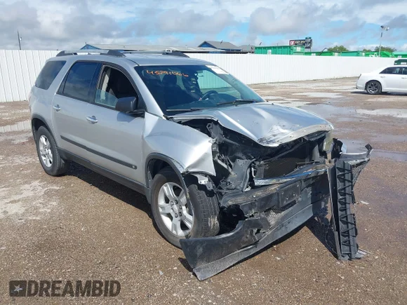 ✅ 2010 GMC Acadia SL • VIN: 1GKLRKED8AJ107775 • Lot: 45291066. Listed on IAAI with 234,509 mi. Free auction sales archive from the USA and detailed vehicle history report at DreamBid. Image 1.