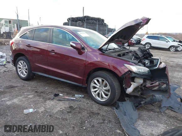 ✅ 2017 Acura RDX Technology • VIN: 5J8TB4H5XHL029032 • Lot: 40982964. Wystawiony na IAAI z przebiegiem 124 253 mil. Bezpłatny archiwum sprzedaży aukcyjnych z USA i szczegółowy raport historii pojazdu na DreamBid. Zdjęcie 1.