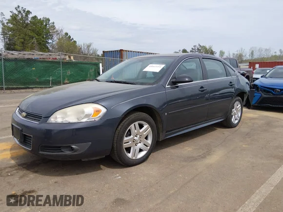 ✅ 2009 Chevrolet Impala LT • VIN: 2G1WC57M591121690 • Лот: 44663154. Опубліковано раніше на IAAI з пробігом 154 341 миль. Безкоштовний доступ до архіву аукціонних продажів зі США та докладний звіт про історію автомобіля на DreamBid. Зображення 2.
