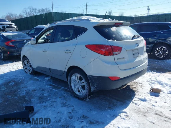 ✅ 2012 Hyundai Tucson Limited • VIN: KM8JUCAC0CU396071 • Лот: 44245314. Опубліковано раніше на IAAI з пробігом 141 587 миль. Безкоштовний доступ до архіву аукціонних продажів зі США та докладний звіт про історію автомобіля на DreamBid. Зображення 3.