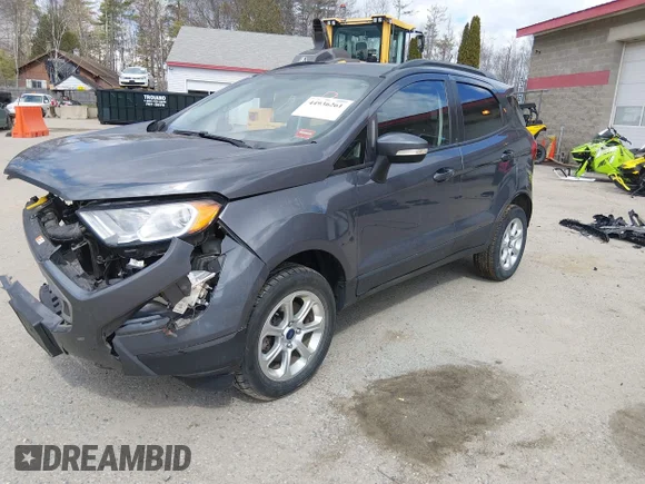 ✅ 2019 Ford EcoSport SE • VIN: MAJ6S3GL7KC250459 • Lot: 44936261. Listed on IAAI with 28,733 mi. Free auction sales archive from the USA and detailed vehicle history report at DreamBid. Image 2.