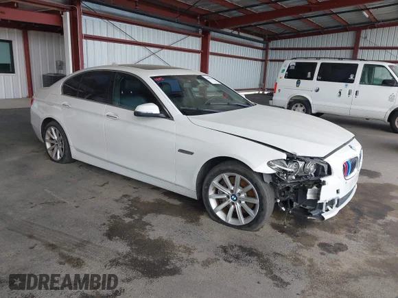 ✅ 2014 BMW 5 Series 535i • VIN: WBA5B1C59ED481313 • Лот: 44691068. Опубликован ранее на IAAI с пробегом 154 878 миль. Бесплатный доступ к архиву аукционных продаж из США и подробный отчёт об истории автомобиля на DreamBid. Изображение 1.