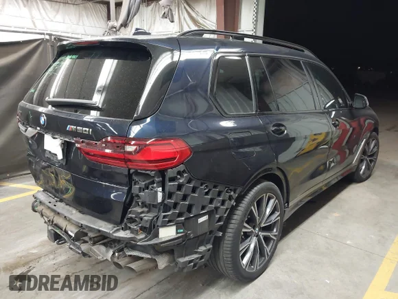 ✅ 2022 BMW X7 M50i • VIN: 5UXCX6C03N9J68840 • Lot: 44092665. Wystawiony na IAAI z przebiegiem 52 849 mil. Bezpłatny archiwum sprzedaży aukcyjnych z USA i szczegółowy raport historii pojazdu na DreamBid. Zdjęcie 4.