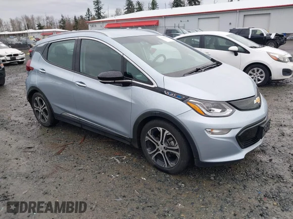 ✅ 2017 Chevrolet Bolt EV Premier • VIN: 1G1FX6S04H4161244 • Лот: 44642656. Опубликован ранее на IAAI с пробегом 38 113 миль. Бесплатный доступ к архиву аукционных продаж из США и подробный отчёт об истории автомобиля на DreamBid. Изображение 1.