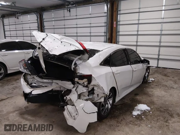 ✅ 2018 Honda Civic EX • VIN: 2HGFC2F77JH566169 • Lot: 44250461. Listed on IAAI with Not provided. Free auction sales archive from the USA and detailed vehicle history report at DreamBid. Image 4.