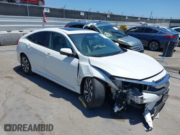 ✅ 2016 Honda Civic EX • VIN: 2HGFC2F73GH524994 • Лот: 45389190. Опубликован ранее на IAAI с пробегом 36 815 миль. Бесплатный доступ к архиву аукционных продаж из США и подробный отчёт об истории автомобиля на DreamBid. Изображение 1.