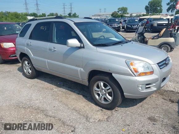 ✅ 2007 Kia Sportage LX • VIN: KNDJE723377309095 • Лот: 45623323. Опубликован ранее на IAAI с пробегом 135 662 миль. Бесплатный доступ к архиву аукционных продаж из США и подробный отчёт об истории автомобиля на DreamBid. Изображение 1.