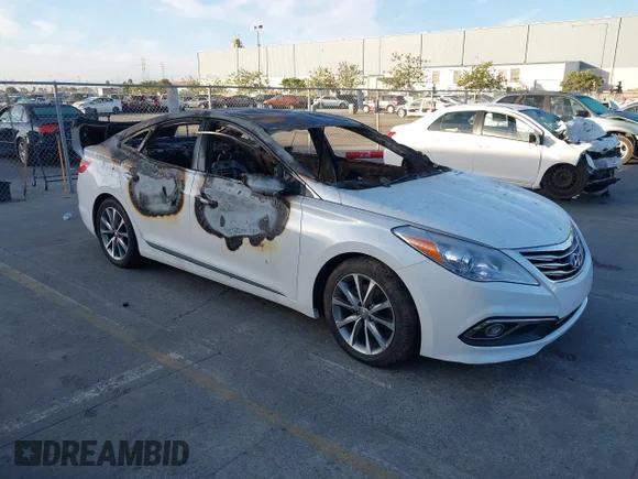 ✅ 2016 Hyundai Azera • VIN: KMHFG4JG9GA510033 • Lot: 43039108. Wystawiony na IAAI z przebiegiem Nie podano. Bezpłatny archiwum sprzedaży aukcyjnych z USA i szczegółowy raport historii pojazdu na DreamBid. Zdjęcie 1.