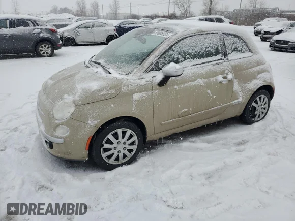 ✅ 2012 FIAT 500 Lounge • VIN: 3C3CFFER0CT288622 • Лот: 85938024. Опубліковано раніше на Copart з пробігом 137 332 миль. Безкоштовний доступ до архіву аукціонних продажів зі США та докладний звіт про історію автомобіля на DreamBid. Зображення 1.