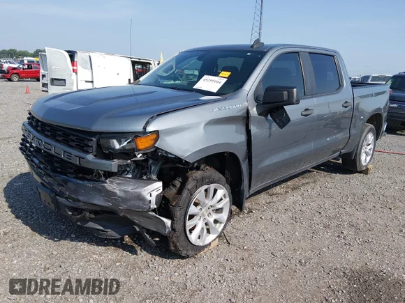 ✅ 2020 Chevrolet Silverado 1500 Custom • VIN: 3GCPWBEK4LG183941 • Lot: 45259104. Wystawiony na IAAI z przebiegiem 108 297 mil. Bezpłatny archiwum sprzedaży aukcyjnych z USA i szczegółowy raport historii pojazdu na DreamBid. Zdjęcie 2.