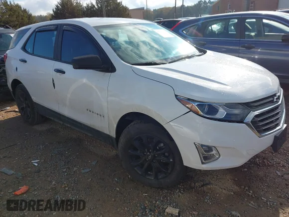✅ 2021 Chevrolet Equinox LS • VIN: 3GNAX5EVXMS141407 • Лот: 43735612. Опубликован ранее на IAAI с пробегом 80 401 миль. Бесплатный доступ к архиву аукционных продаж из США и подробный отчёт об истории автомобиля на DreamBid. Изображение 1.