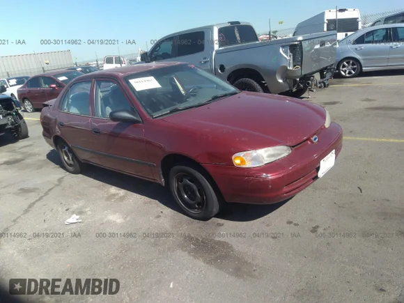 ✅ 1999 Chevrolet Prizm • VIN: 1Y1SK5288XZ408167 • Lot: 30114962. Listed on IAAI with 91,937 mi. Free auction sales archive from the USA and detailed vehicle history report at DreamBid. Image 1.
