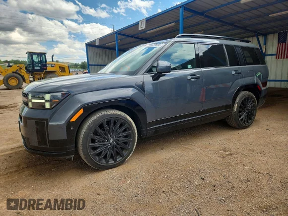 ✅ 2025 Hyundai Santa Fe Calligraphy • VIN: 5NMP5DGL3SH084356 • Lot: 55627616. Listed on Copart with 12,753 mi. Free auction sales archive from the USA and detailed vehicle history report at DreamBid. Image 1.