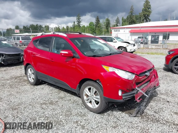✅ 2013 Hyundai Tucson GLS • VIN: KM8JUCAC7DU672750 • Лот: 45212391. Опубліковано раніше на IAAI з пробігом 61 944 миль. Безкоштовний доступ до архіву аукціонних продажів зі США та докладний звіт про історію автомобіля на DreamBid. Зображення 1.