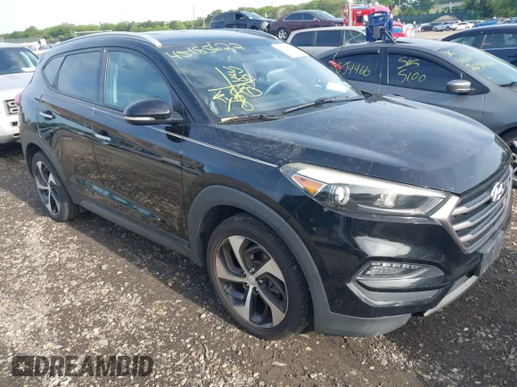 ✅ 2016 Hyundai Tucson Sport • VIN: KM8J3CA23GU197743 • Lot: 45185622. Listed on IAAI with 152,336 mi. Free auction sales archive from the USA and detailed vehicle history report at DreamBid. Image 1.