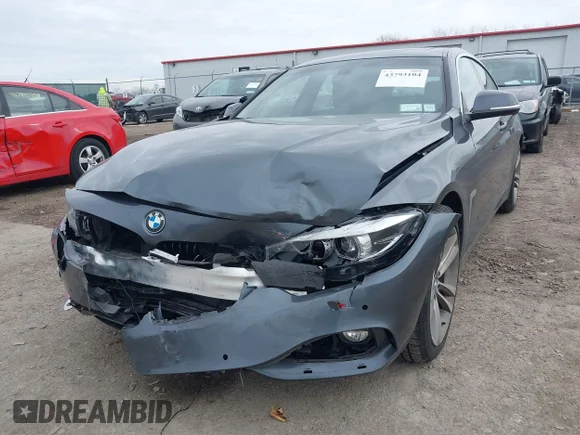 ✅ 2019 BMW 4 Series 430i xDrive • VIN: WBA4J3C55KBL05327 • Лот: 43793104. Опубликован ранее на IAAI с пробегом 77 737 миль. Бесплатный доступ к архиву аукционных продаж из США и подробный отчёт об истории автомобиля на DreamBid. Изображение 6.