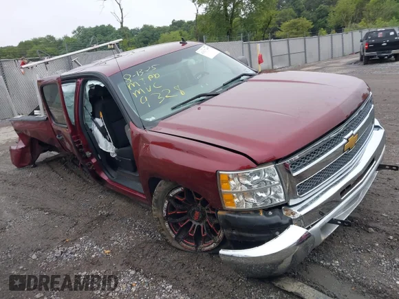✅ 2013 Chevrolet Silverado 1500 LS • VIN: 3GCPKREA4DG234917 • Lot: 43017465. Listed on IAAI with 116,579 mi. Free auction sales archive from the USA and detailed vehicle history report at DreamBid. Image 1.