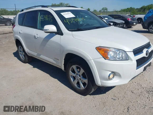 ✅ 2012 Toyota RAV4 Limited • VIN: 2T3DF4DV1CW204299 • Lot: 45244675. Listed on IAAI with 131,017 mi. Free auction sales archive from the USA and detailed vehicle history report at DreamBid. Image 1.