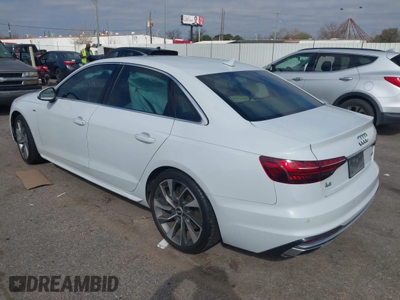 ✅ 2020 Audi A4 Premium Plus • VIN: WAUENAF48LA055864 • Lot: 44400146. Wystawiony na IAAI z przebiegiem 185 243 mil. Bezpłatny archiwum sprzedaży aukcyjnych z USA i szczegółowy raport historii pojazdu na DreamBid. Zdjęcie 3.